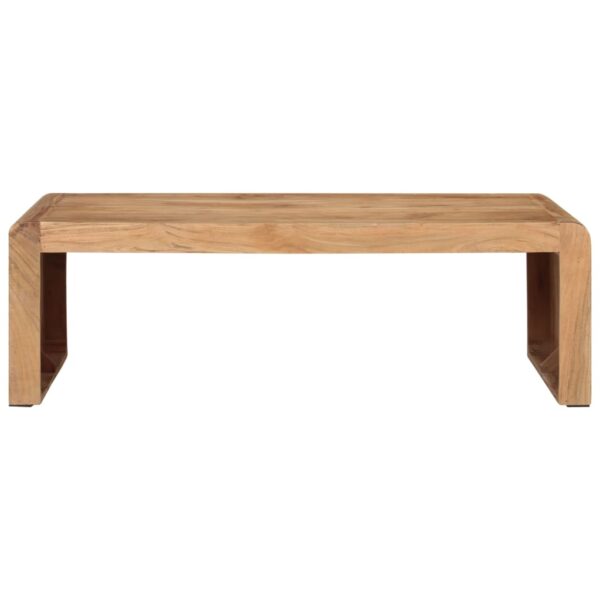 Couchtisch 110x55x35 cm Massivholz Akazie - Image 2