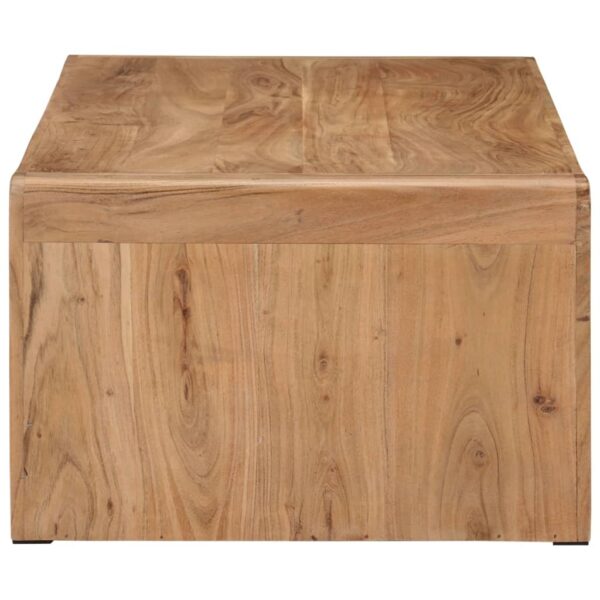 Couchtisch 110x55x35 cm Massivholz Akazie - Image 3