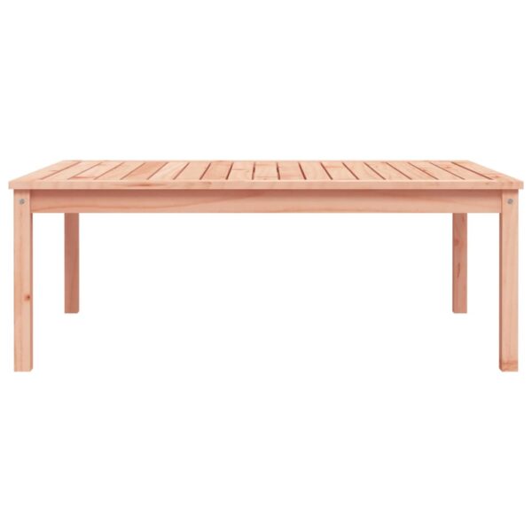 Gartentisch 121x82,5x45 cm Massivholz Douglasie - Image 5