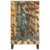 Highboard mit Schublade 60x33x100 cm Massives Altholz & Eisen - Image 3