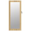 Spiegel-Schmuckschrank mit LED-Beleuchtung Wandmontage - Image 4