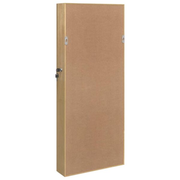 Spiegel-Schmuckschrank mit LED-Beleuchtung Wandmontage - Image 6