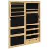 Spiegel-Schmuckschrank mit LED-Beleuchtung Wandmontage - Image 7