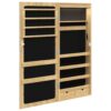 Spiegel-Schmuckschrank mit LED-Beleuchtung Wandmontage - Image 8