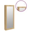 Spiegel-Schmuckschrank mit LED-Beleuchtung Wandmontage - Image 9