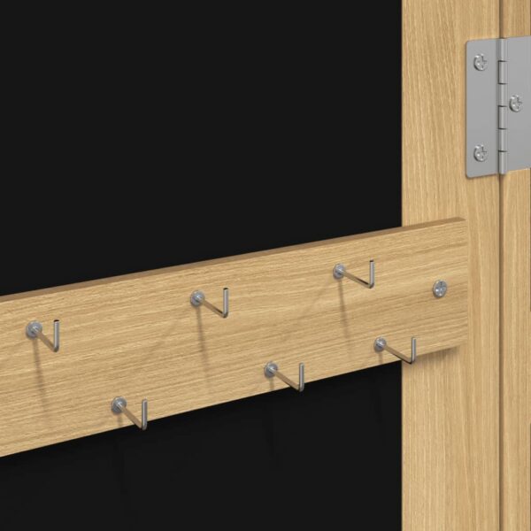 Spiegel-Schmuckschrank mit LED-Beleuchtung Wandmontage - Image 10