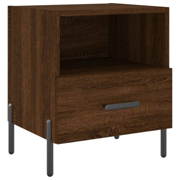 Nachttisch Braune Eiche 40x35x47,5 cm Holzwerkstoff - Image 2