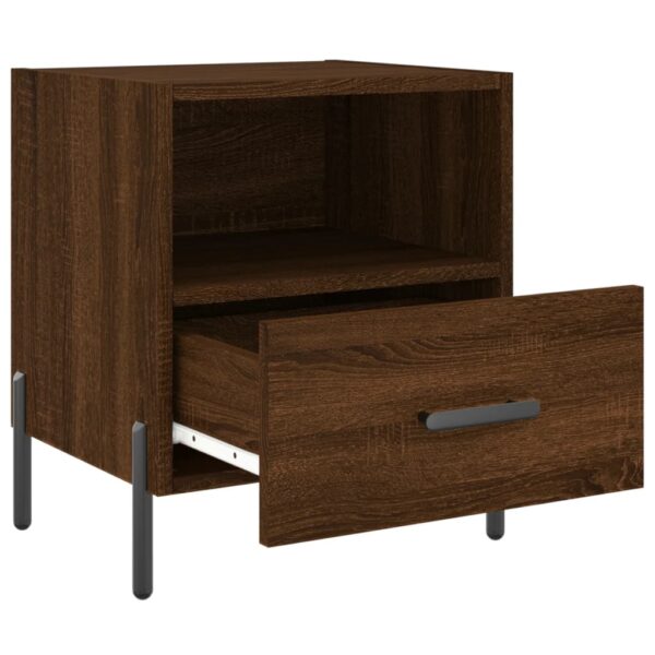 Nachttisch Braune Eiche 40x35x47,5 cm Holzwerkstoff - Image 3