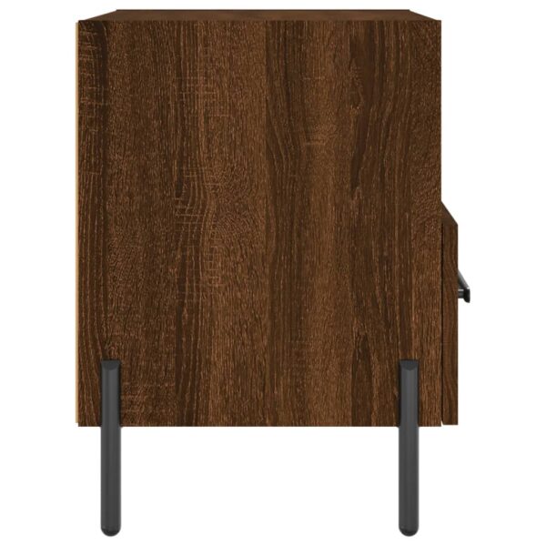 Nachttisch Braune Eiche 40x35x47,5 cm Holzwerkstoff - Image 5