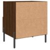 Nachttisch Braune Eiche 40x35x47,5 cm Holzwerkstoff - Image 6