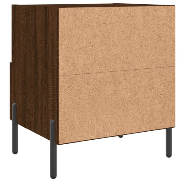 Nachttisch Braune Eiche 40x35x47,5 cm Holzwerkstoff - Image 6