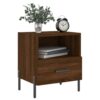 Nachttisch Braune Eiche 40x35x47,5 cm Holzwerkstoff - Image 8