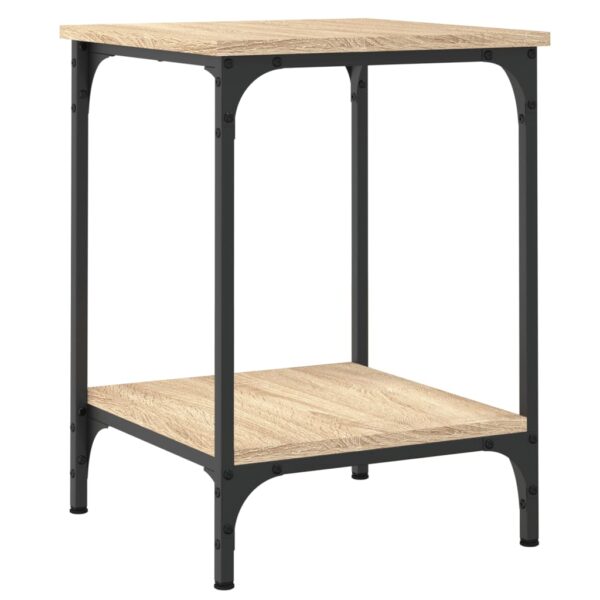 Couchtisch Sonoma-Eiche 40x40x55 cm Holzwerkstoff - Image 2