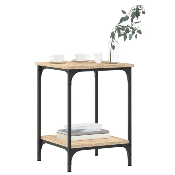 Couchtisch Sonoma-Eiche 40x40x55 cm Holzwerkstoff - Image 3
