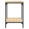 Couchtisch Sonoma-Eiche 40x40x55 cm Holzwerkstoff - Image 4