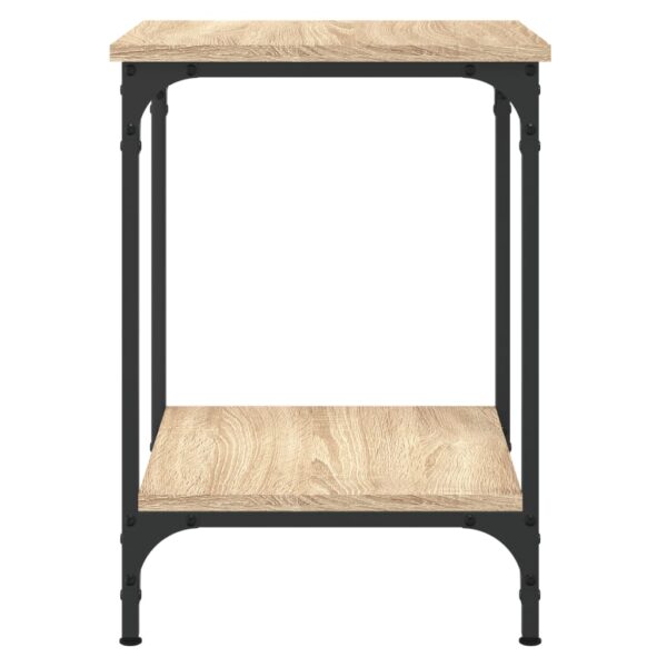 Couchtisch Sonoma-Eiche 40x40x55 cm Holzwerkstoff - Image 4