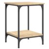 Couchtisch Sonoma-Eiche 40x40x55 cm Holzwerkstoff - Image 5