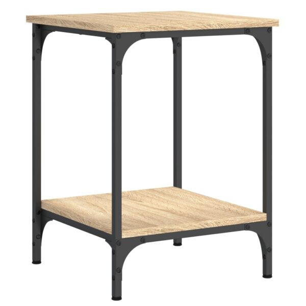 Couchtisch Sonoma-Eiche 40x40x55 cm Holzwerkstoff - Image 5