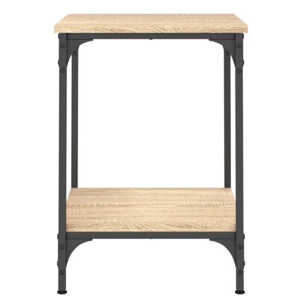Couchtisch Sonoma-Eiche 40x40x55 cm Holzwerkstoff - Image 6