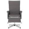 Relaxsessel mit Fußhocker  Kunstleder - Image 3