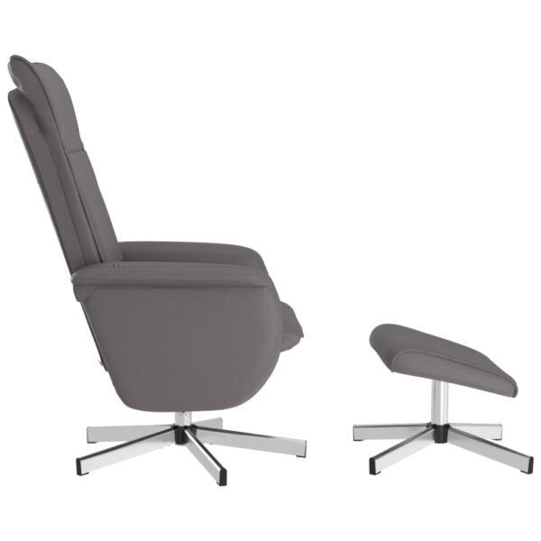 Relaxsessel mit Fußhocker  Kunstleder - Image 4