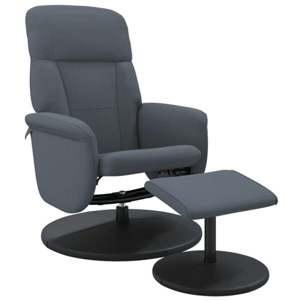Relaxsessel mit Hocker  Samt - Image 2