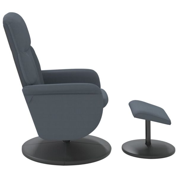 Relaxsessel mit Hocker  Samt - Image 4