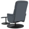 Relaxsessel mit Hocker  Samt - Image 5