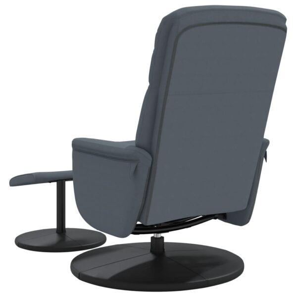 Relaxsessel mit Hocker  Samt - Image 5