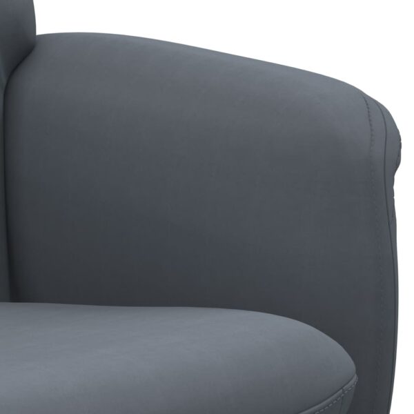 Relaxsessel mit Hocker  Samt - Image 7