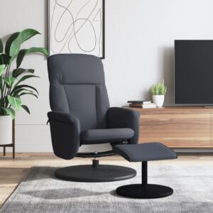 Relaxsessel mit Hocker  Samt