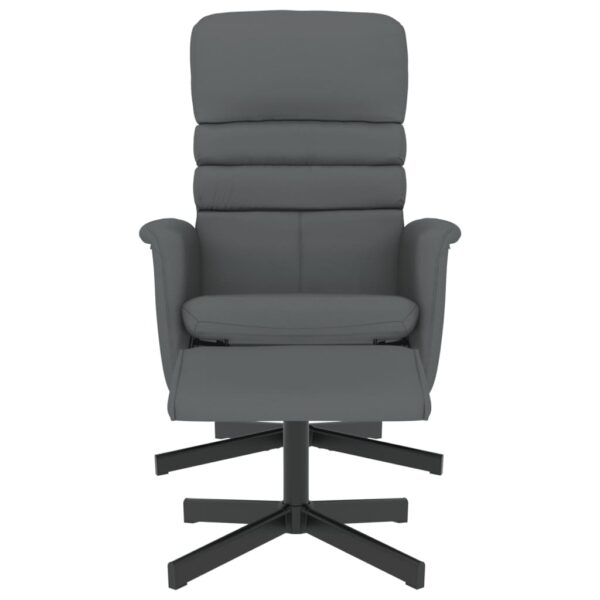 Relaxsessel mit Fußhocker  Kunstleder - Image 3