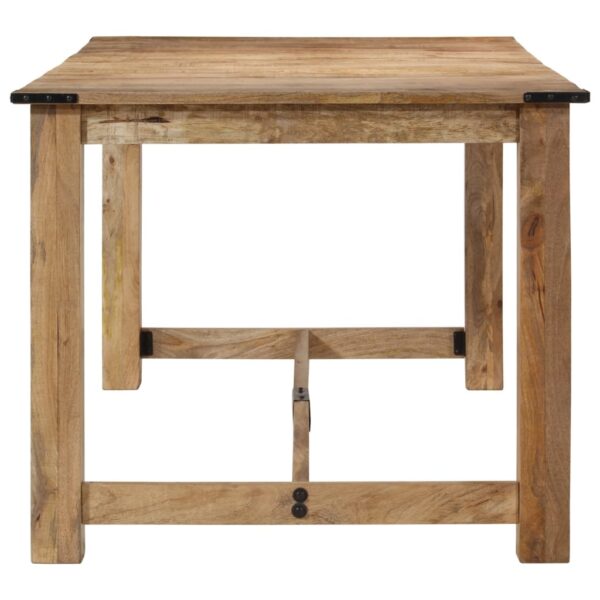 Esstisch 180x90x75 cm Massivholz Mango - Image 3