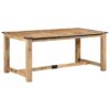Esstisch 180x90x75 cm Massivholz Mango - Image 9
