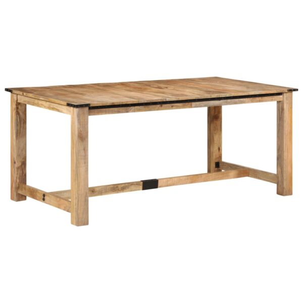 Esstisch 180x90x75 cm Massivholz Mango - Image 9