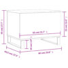 Couchtisch Sonoma-Eiche 60x44,5x45 cm Holzwerkstoff - Image 11