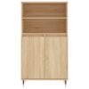 Highboard Sonoma-Eiche 60x36x110 cm Holzwerkstoff - Image 5