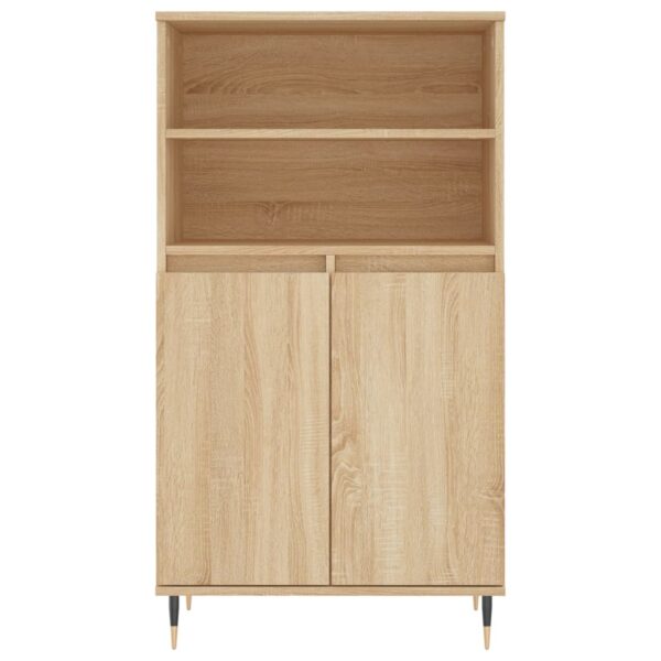 Highboard Sonoma-Eiche 60x36x110 cm Holzwerkstoff - Image 5