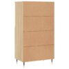 Highboard Sonoma-Eiche 60x36x110 cm Holzwerkstoff - Image 8