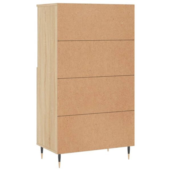 Highboard Sonoma-Eiche 60x36x110 cm Holzwerkstoff - Image 8