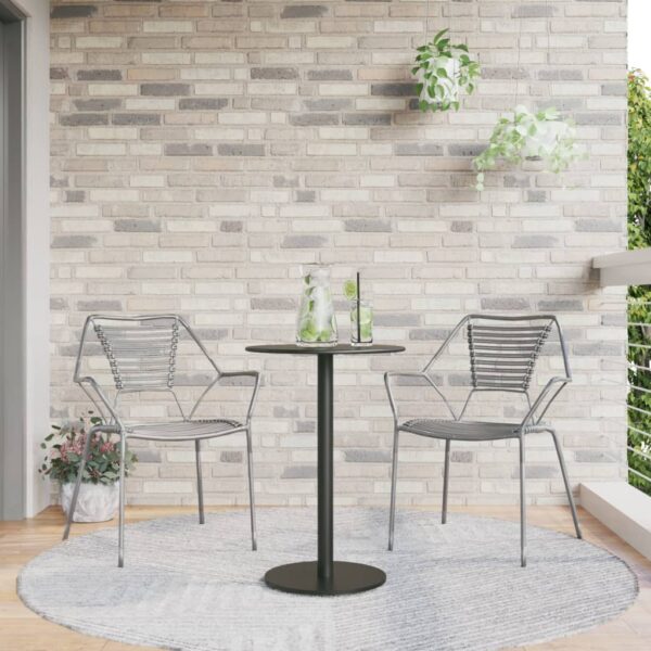 Gartentisch Rund  Ø50x72 cm Stahl - Image 3
