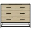 Schubladenschrank Sonoma-Eiche 70x41x56 cm Holzwerkstoff - Image 4