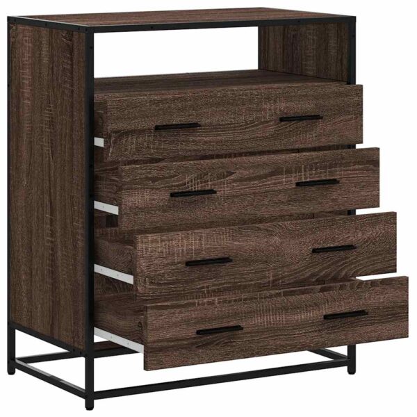 Schubladenschrank  Eichen-Optik 70x41x83,5cm Holzwerkstoff - Image 5