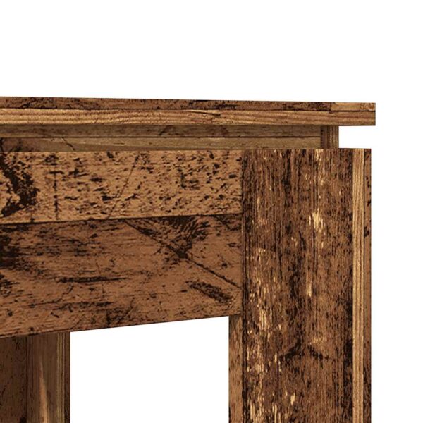Esstisch Altholz-Optik 120x60x76 cm Holzwerkstoff - Image 7