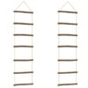Wanddekorationen in Leiterform 2Stk. 30x100cm Natürlicher Zweig - Image 2