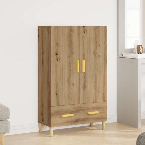 Highboard Artisan-Eiche 70x31x115 cm Holzwerkstoff - Image 2