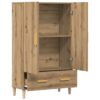 Highboard Artisan-Eiche 70x31x115 cm Holzwerkstoff - Image 4