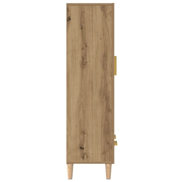Highboard Artisan-Eiche 70x31x115 cm Holzwerkstoff - Image 5