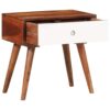 Beistelltisch 45x30x45 cm Massivholz Akazie - Image 2