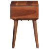 Beistelltisch 45x30x45 cm Massivholz Akazie - Image 4